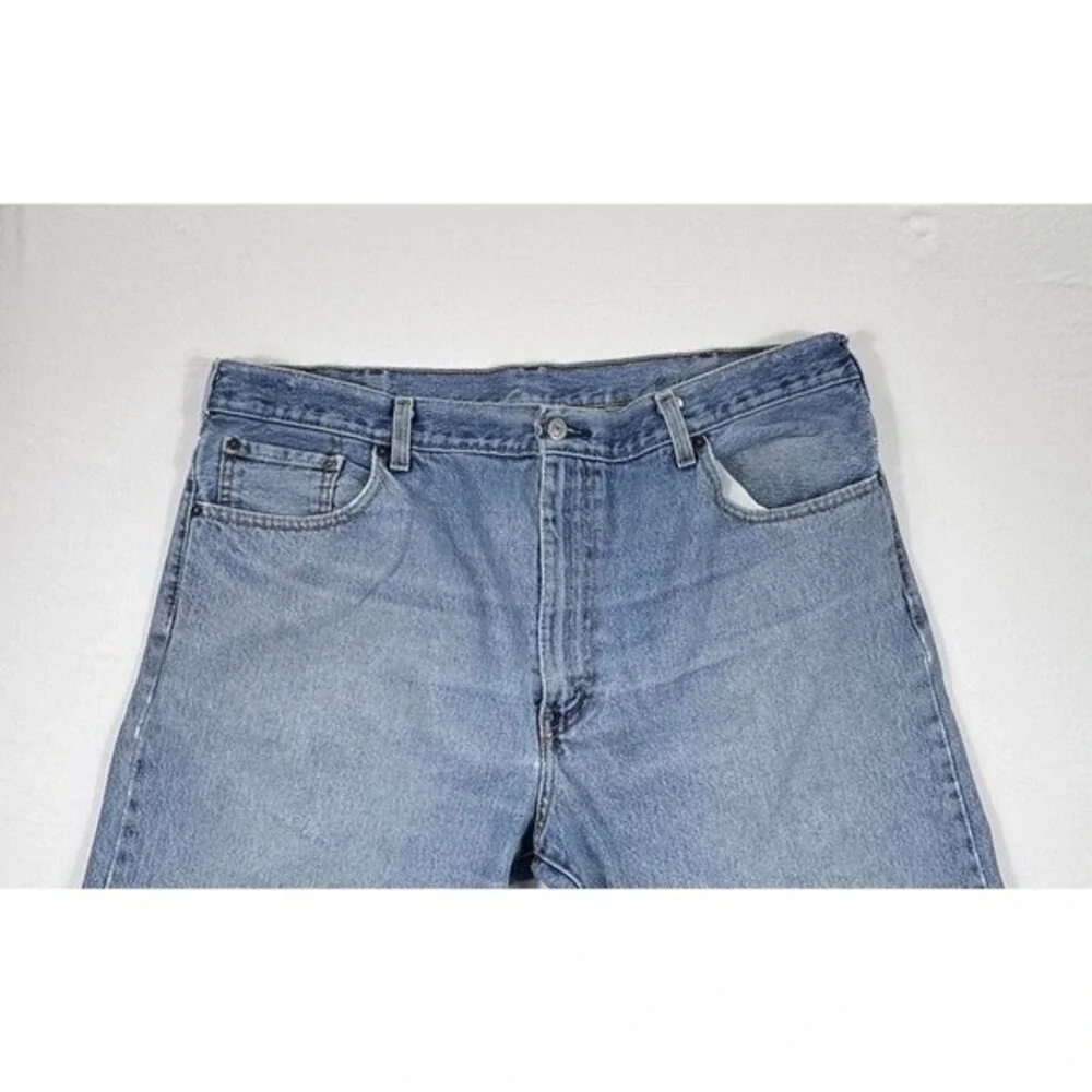 Levi Strauss 505 Jeans‎ Mens Light Wash Straight Fit Denim Pants Size 40x30
